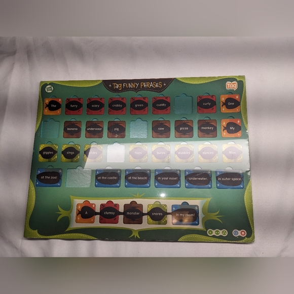 NIP NEW Vintage Rare LeapFrog Tag Funny Phrases Sealed - Picture 2 of 9